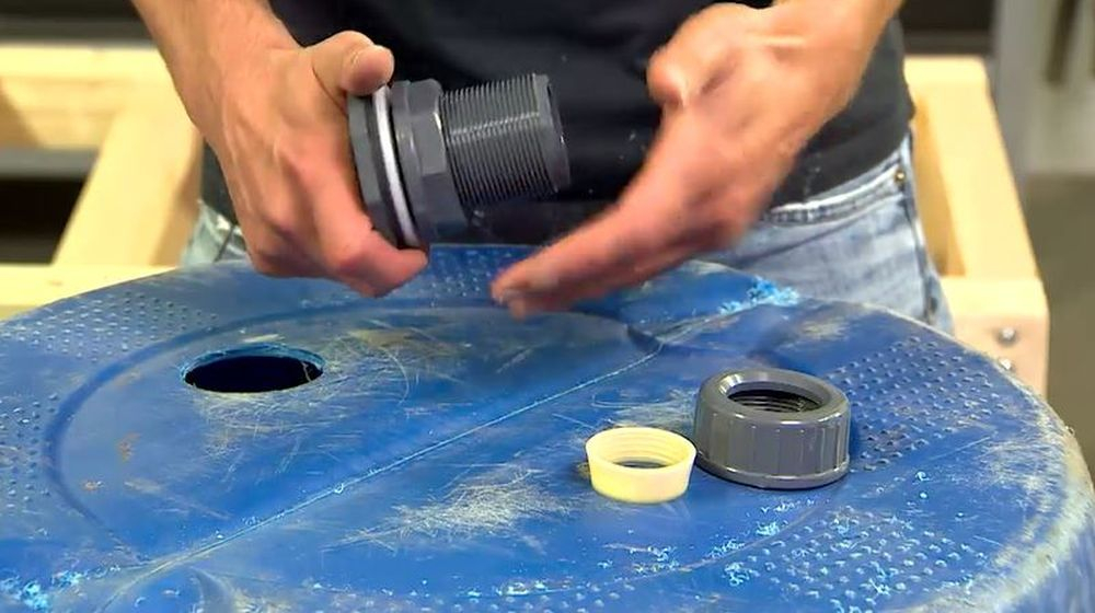 koppelstuk récupérateur de pluie