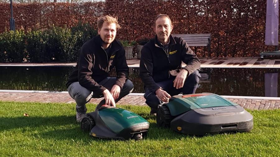 "Ik zie robotmaaiers helemaal niet als concurrentie"