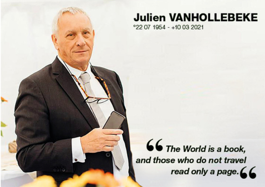 CEO Stone Consulting Julien Vanhollebeke overleden