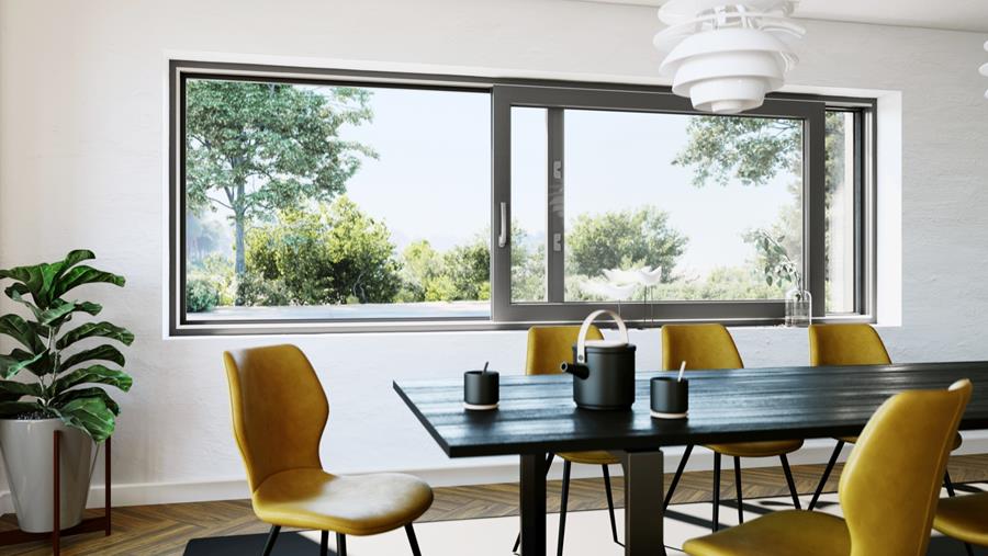 Met SYNEGO SLIDE vindt REHAU het parallelle schuifsysteem opnieuw uit