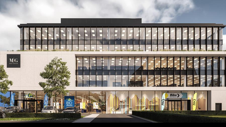 Parking maakt plaats voor duurzaam kantoor- en winkelgebouw MG Square