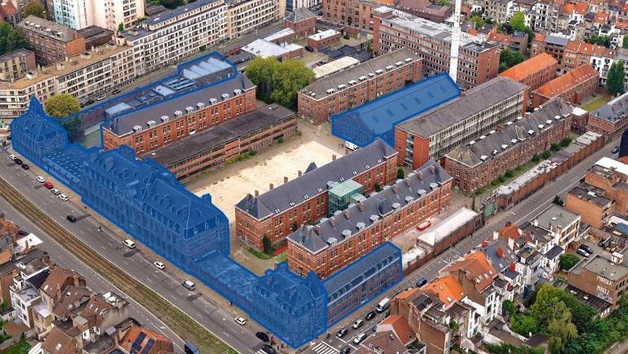 Reconversiewerken voormalige Fritz Toussaintkazerne