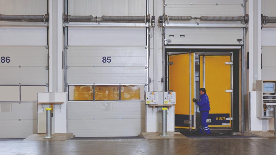 Dockequipment voor de voedingsindustrie