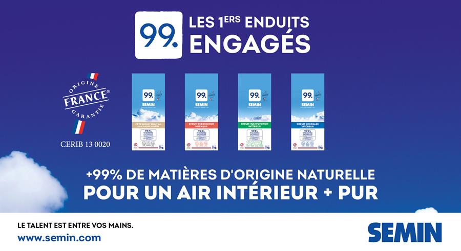 Gamme 99: Les premiers enduits engagés