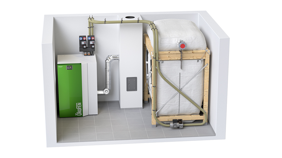 Verwarmen met pellets