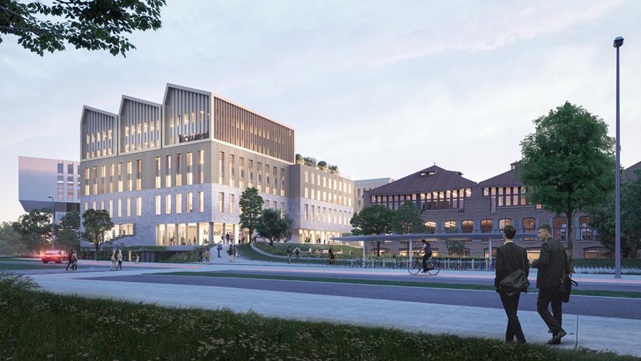 De bouwwerken voor de nieuwe Howest-campus zijn begonnen