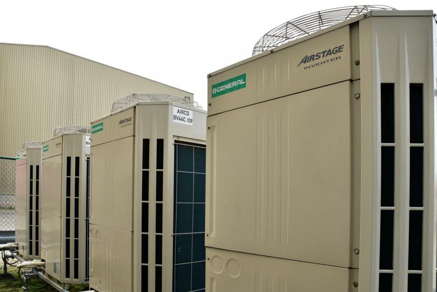 Construction  d’un systeme VRV ou VRF