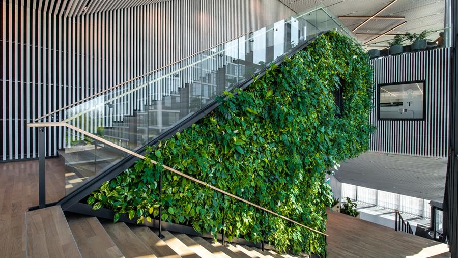 Amsterdams Science Park past interieur aan op duurzaamheidsvisie