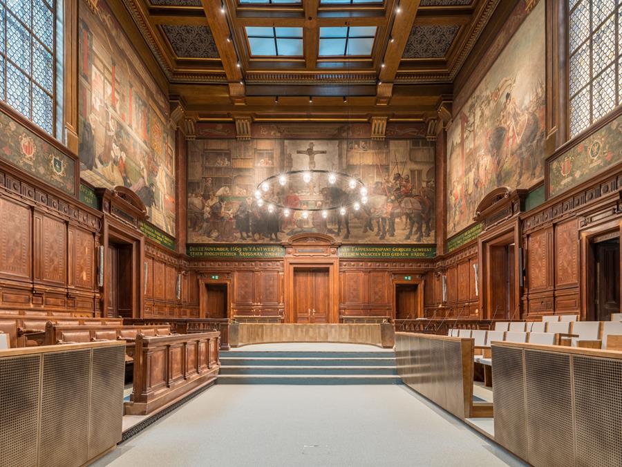 Réouverture du palais de justice après trois ans de travaux de restauration et de rénovation