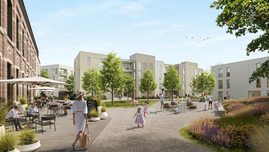 Herontwikkeling van groene woonsite Wado in Pelt