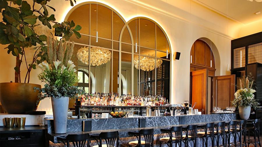 Trendy ronde vormen in het KMSKA restaurant