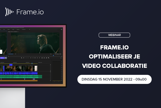 Frame.IO - Optimaliseer je video collaboratie