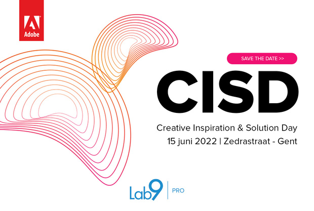 SAVE THE DATE -- Creative Inspiration & Solution Day komt naar Gent