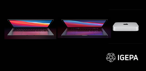Igepa verdeelt nu ook eerste Macs met Apple silicon-chip M1