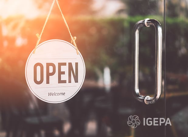 Igepa zet haar showroom terug open !