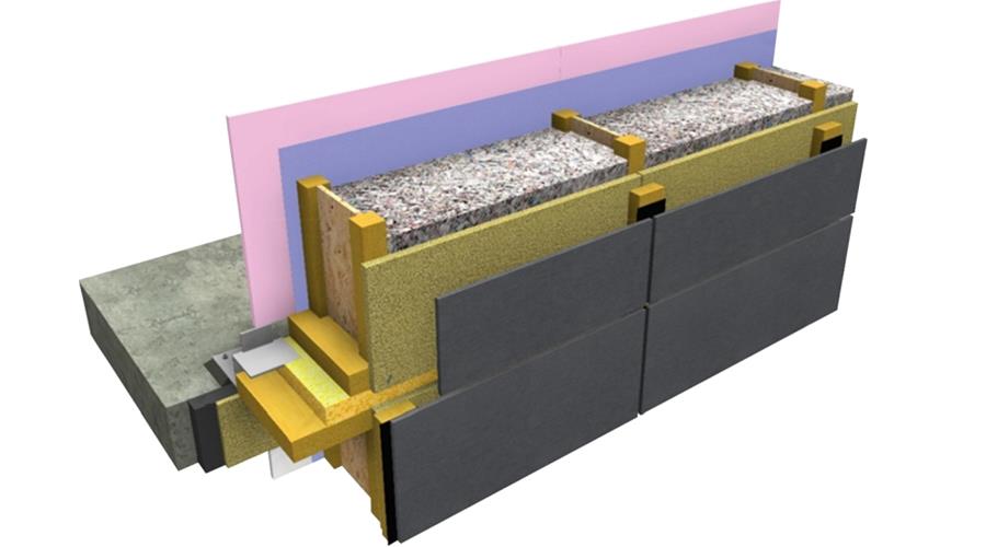 Construction à ossature bois à plusieurs étages: propagation du feu