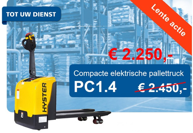 Actie elektrische pallettruck, PC1.4