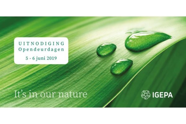 LAST CALL: Opendeurdagen @ Igepa...... It's in our nature!