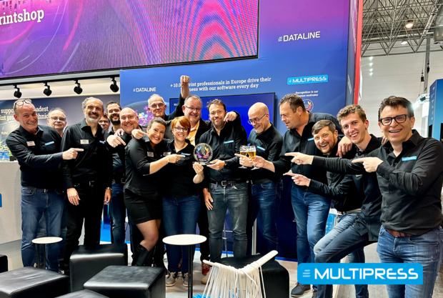 Dataline très satisfait de sa participation à la drupa