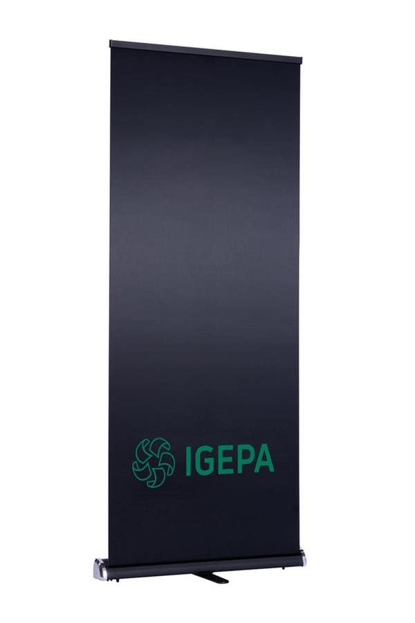 Choisissez le nouveau standard Roll-up d'Igepa et faites impression
