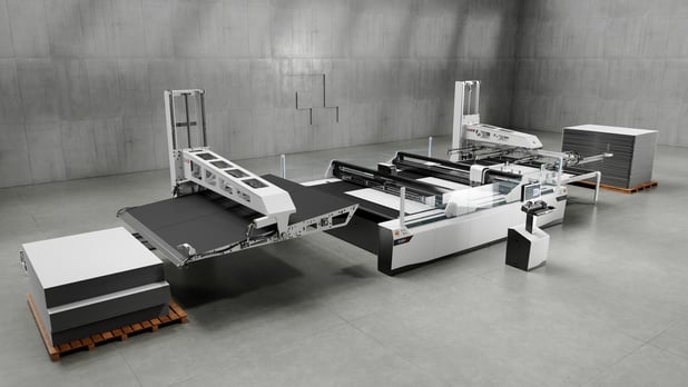 Solution tout-en-un pour une découpe de production autonome Drupa 2024 : première mondiale pour la Zünd Q-Line