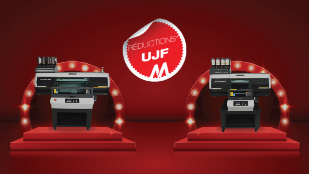 Les imprimantes UV Mimaki les plus vendues sont en promotion jusque fin juin