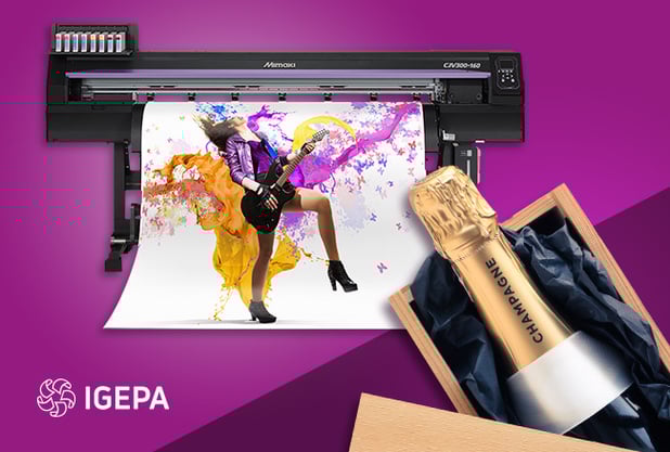 L'Igepa récompense votre courage et votre volonté d'investir avec des magnums de Champagne !