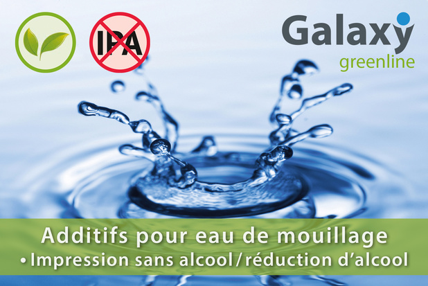 Igepa Belux présente Galaxy Greenline: une nouvelle gamme d'additifs pour eau de mouillage