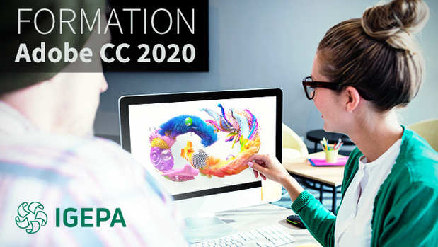 Igepa introduit des formations  "Adobe Creative Cloud 2020" chez vous à l'entreprise !