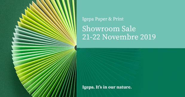 Igepa se prépare  pour le 'showroom sale' le 21 et 22 novembre 2019 !