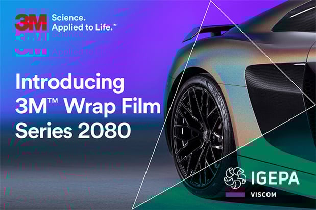 Igepa distribue la nouvelle génération de films d'habillage 2080 de 3M !