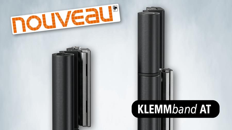 Dr Hahn présente sa nouvelle série de paumelles "Klemmband AT"