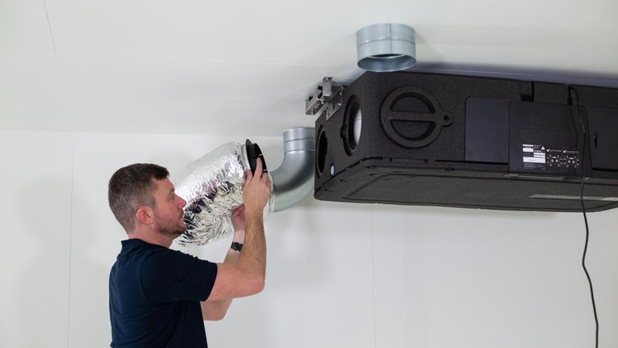 Flux+ Flat: de nieuwe balansventilatie-unit van Renson