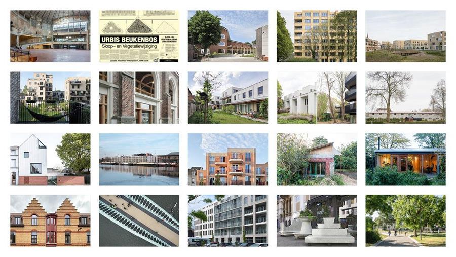 Twintig kanshebbers voor Architectuurprijs Gent 2024