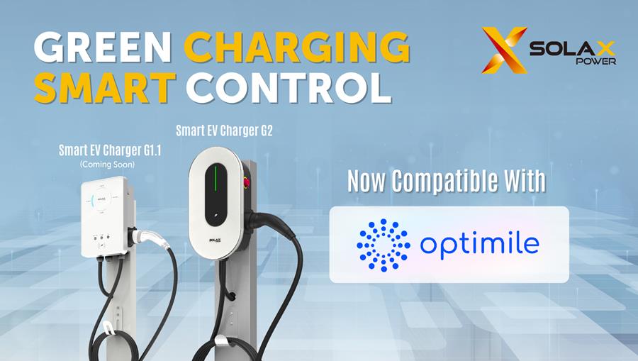 SolaX Smart EV Charger G2 nu compatibel met Optimile