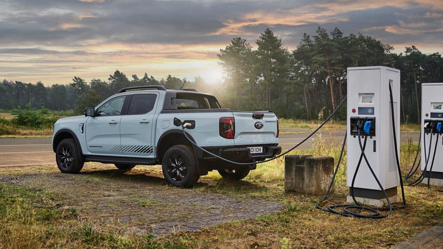 Ford Pro's nieuwe Ranger PHEV: krachtig en duurzaam