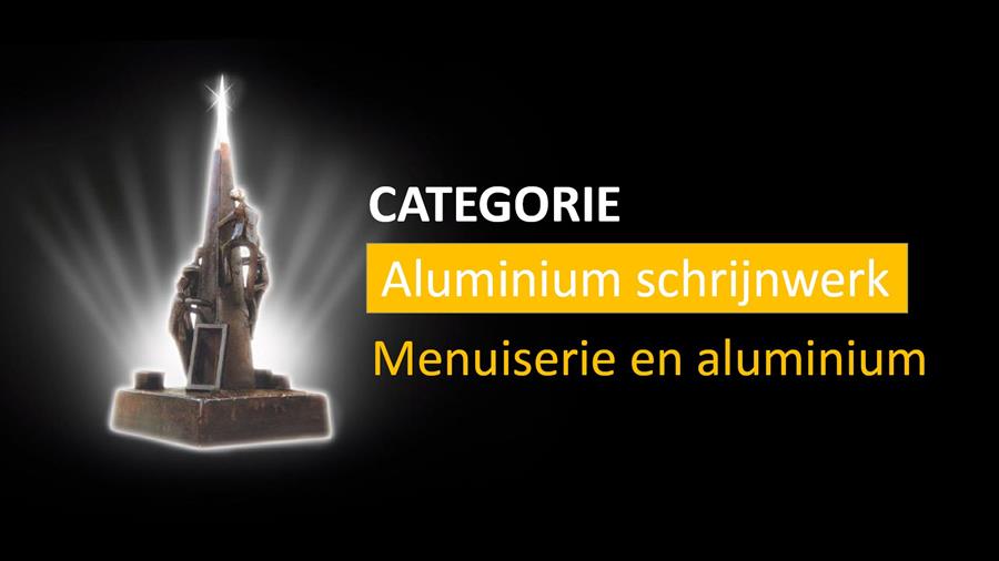 Les nominés aux Trophées Menuiserie: Menuiserie en aluminium