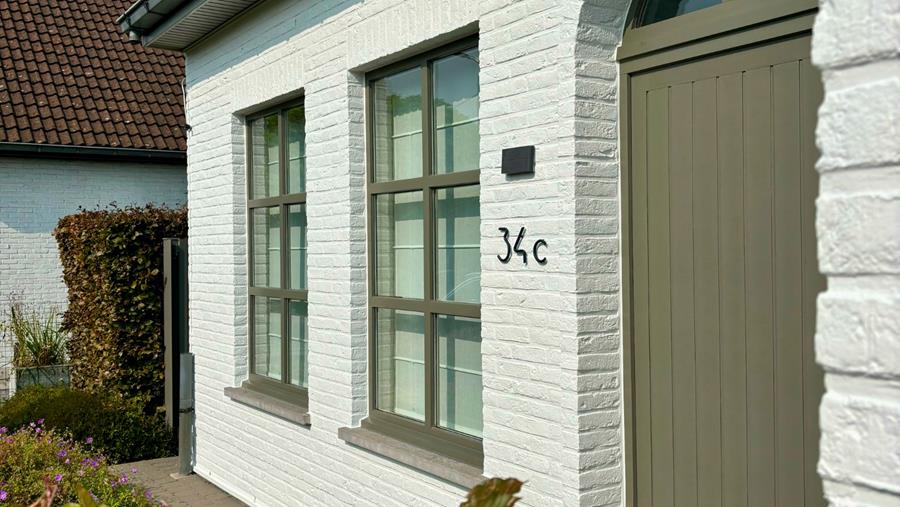 Strakke afwerking troef bij transformatie fermette