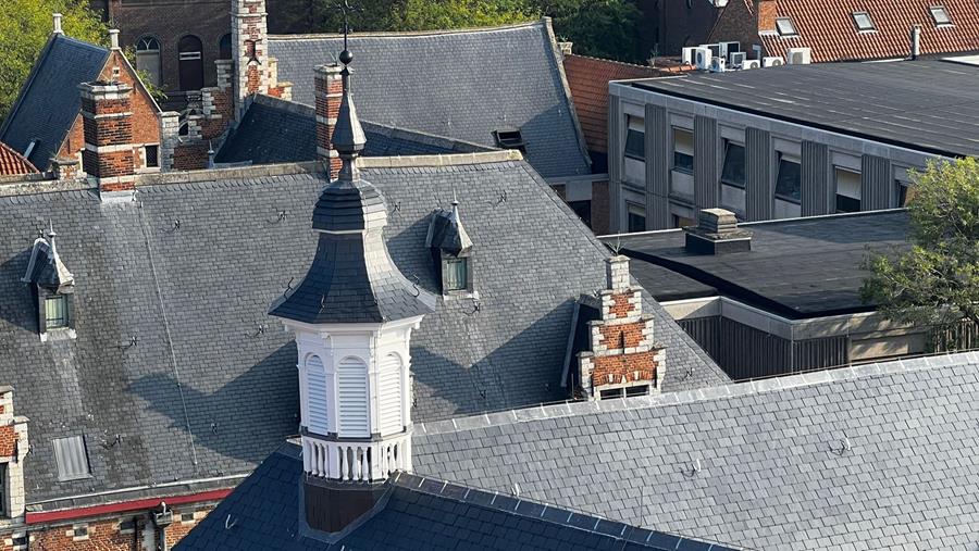 Restauratie van historische kapeltoren van het Zwartzusterklooster