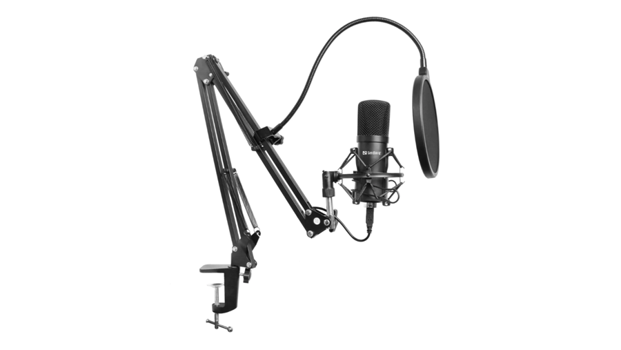 Sandberg USB streamer microphone kit