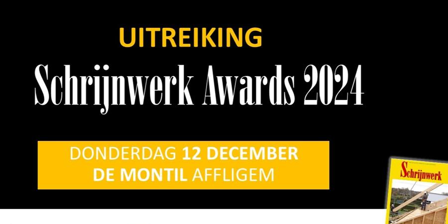 Dit zijn alle genomineerde projecten voor de Schrijnwerk Awards 2024!