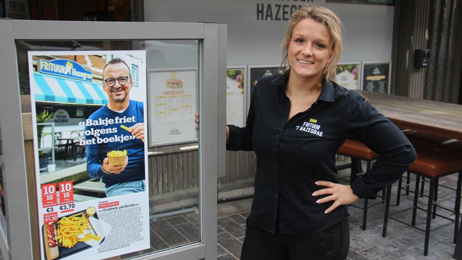 En visite chez Frituur Hazegras à Ostende