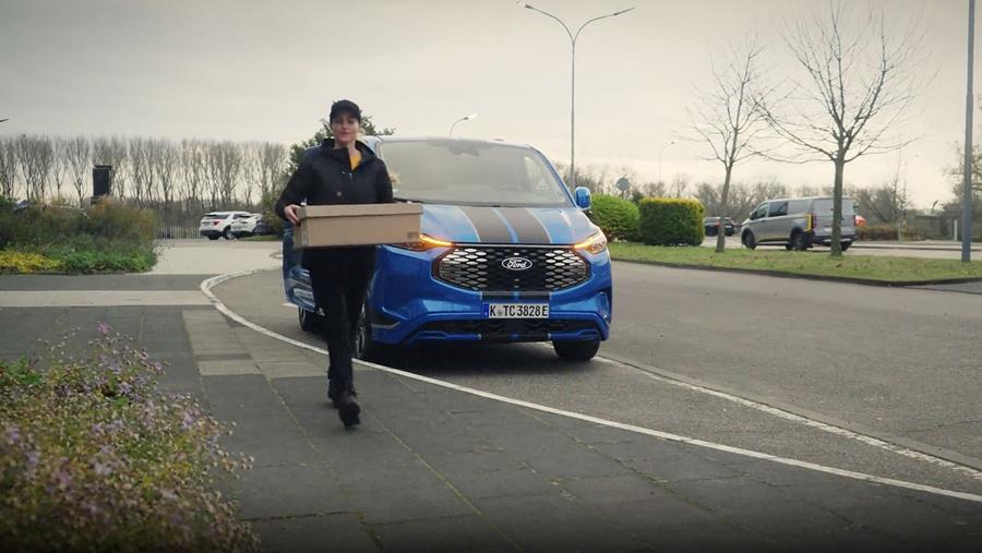 Nieuwe Ford Pro-technologie optimaliseert bezorgprocessen