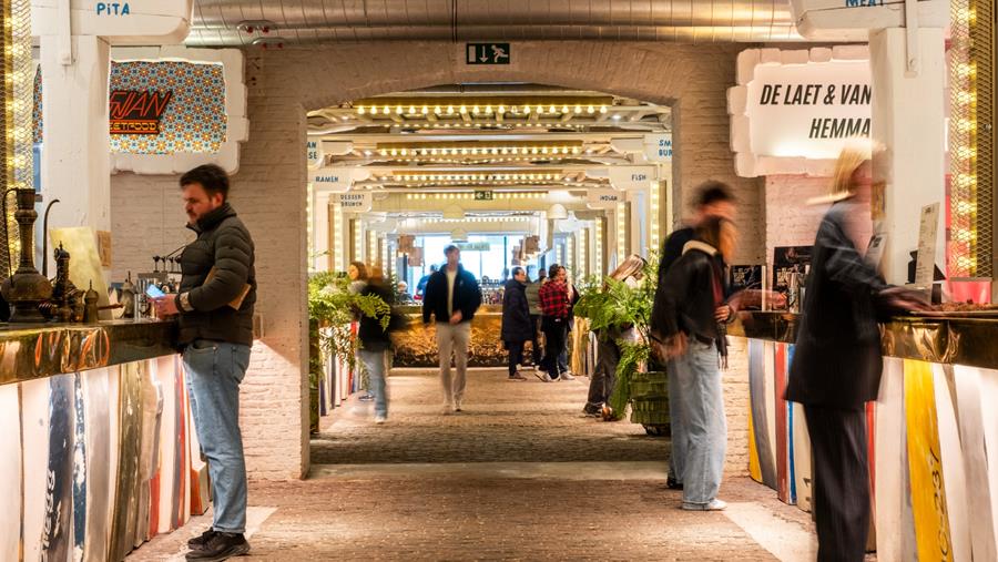 WOLF Sharing Food Market vormt nieuwe hotspot in Antwerpen