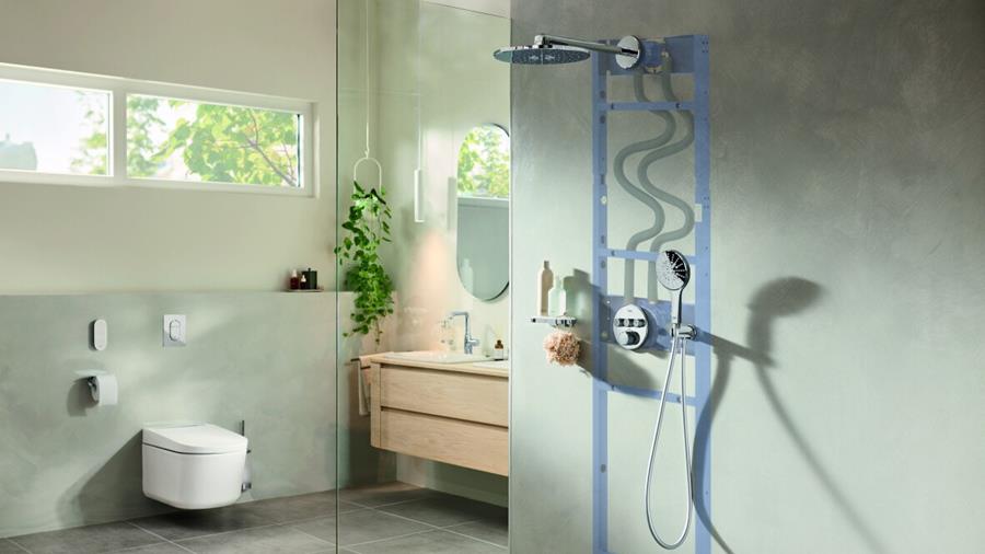 Optez pour les avantages d’un bâti-support de douche