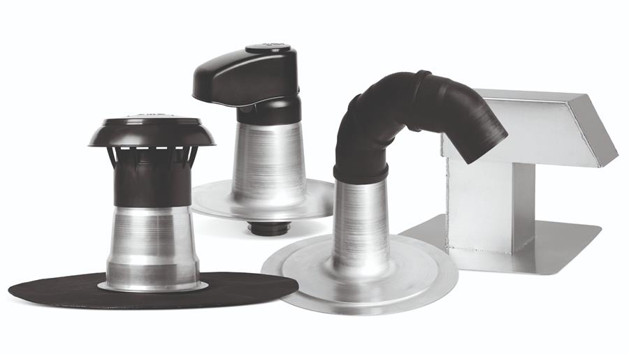 Efficiënt ventileren en dakdoorvoeren met prefab zekerheid