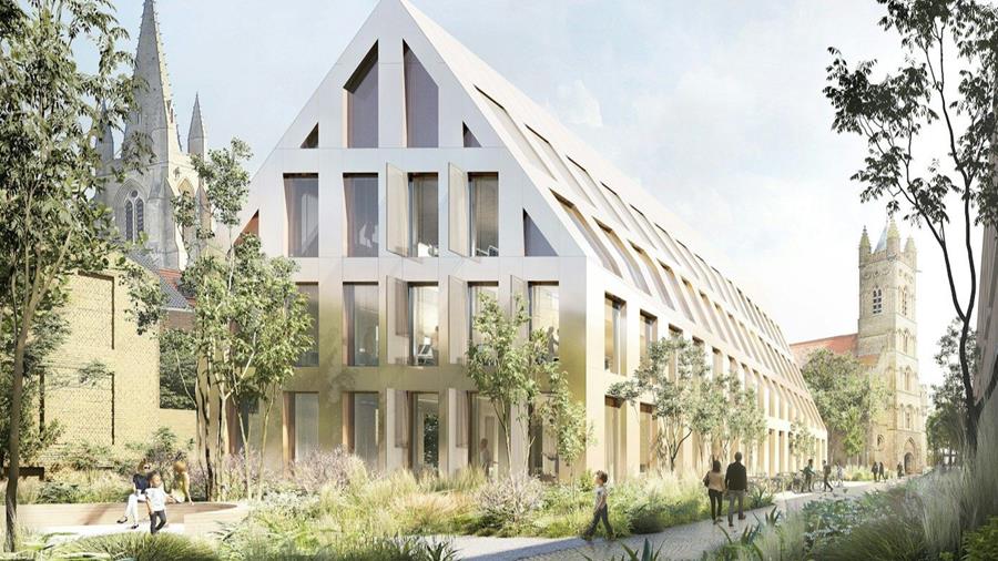 Nieuw stadskantoor Nieuwpoort