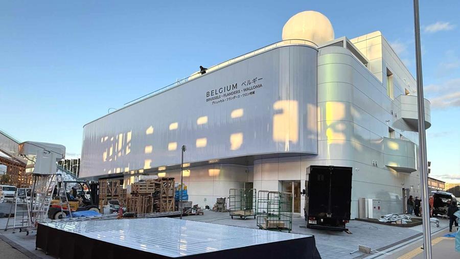 Belgische architectuur maakt indruk op wereldexpo in Japan