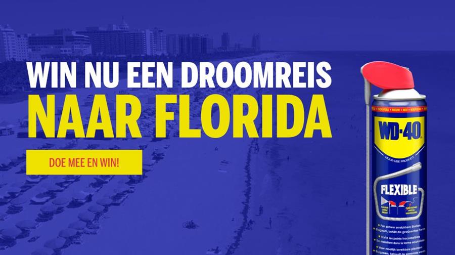 GAGNEZ UN VOYAGE EN FLORIDE D'UNE VALEUR DE € 5.000!