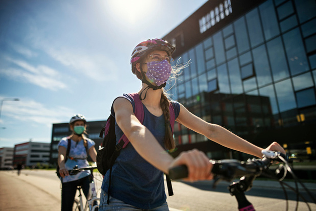 Fietsen met een mondmasker, 10 bedenkingen en tips
